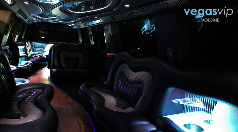 Vegas Sign & Mini Strip Tour in Private Limo or Party Bus with